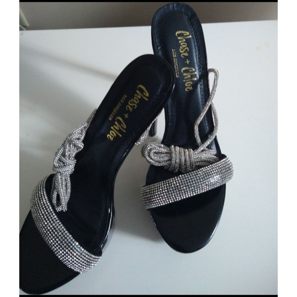Chase + Chloe Rhinestone Platform - Picture 4 of 6